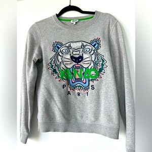 Kenzo tiger head sweatshirt size S